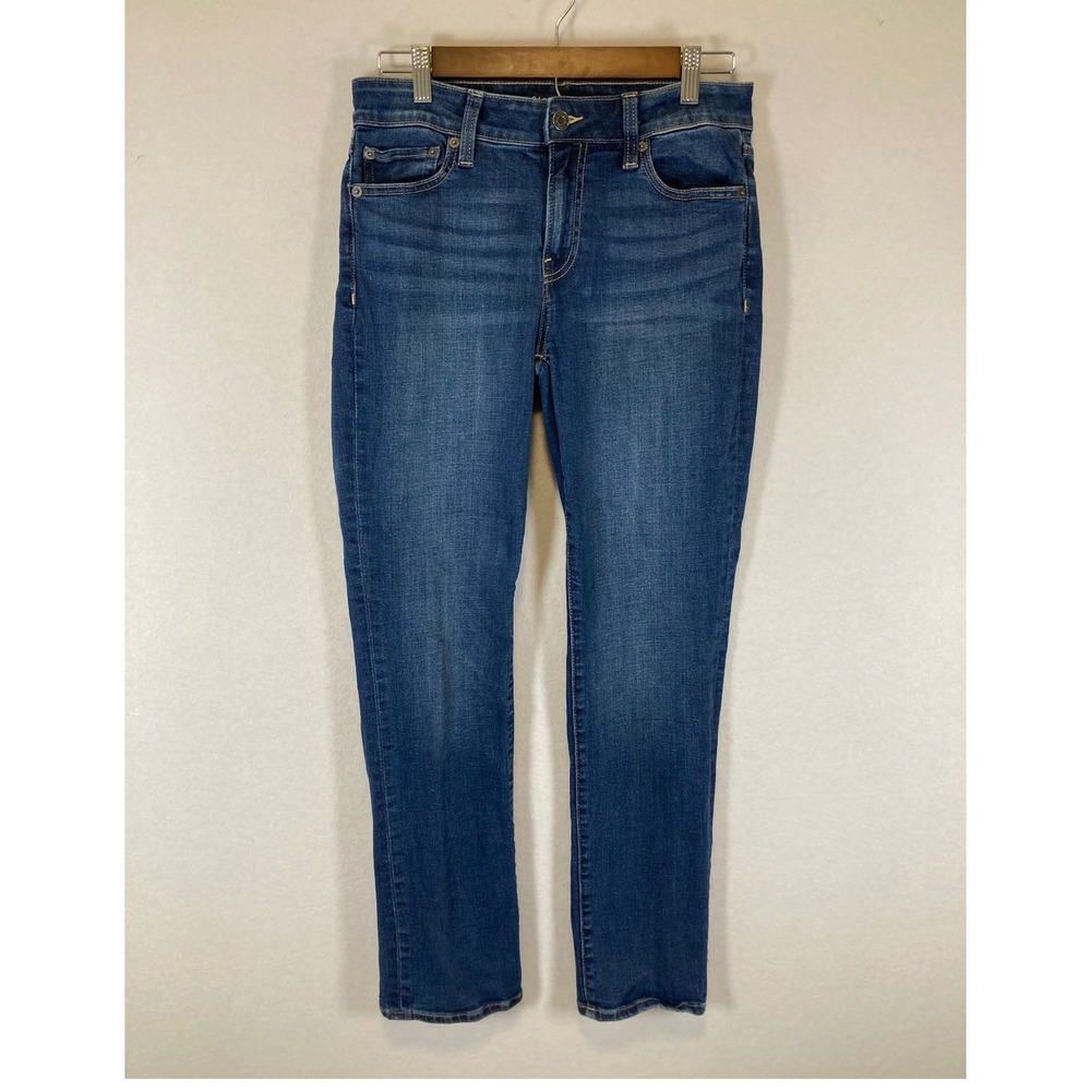 Classic Gap‎ Denim Womens Size 6/28R Blue Medium Wash Straight Leg Jeans